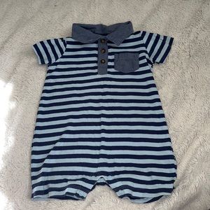 carters stripped romper 18 month baby boy clothing
